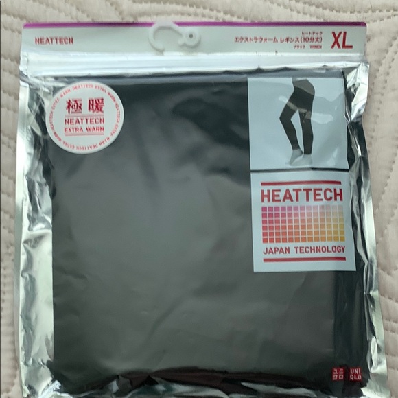 Uniqlo Extra Warm HEATTECH Black Leggings - Picture 1 of 2